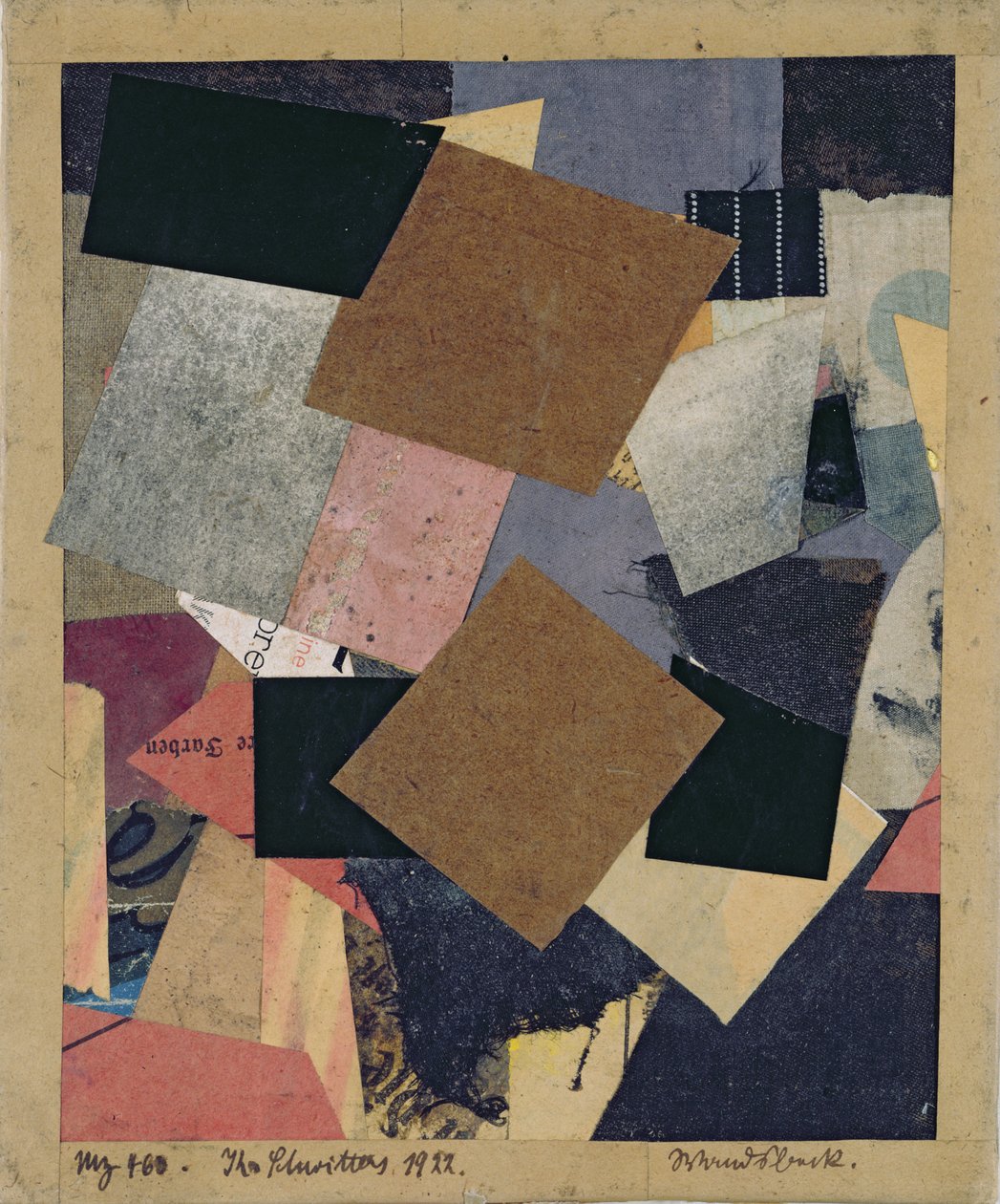 Merz 463, 1922 od Kurt Schwitters