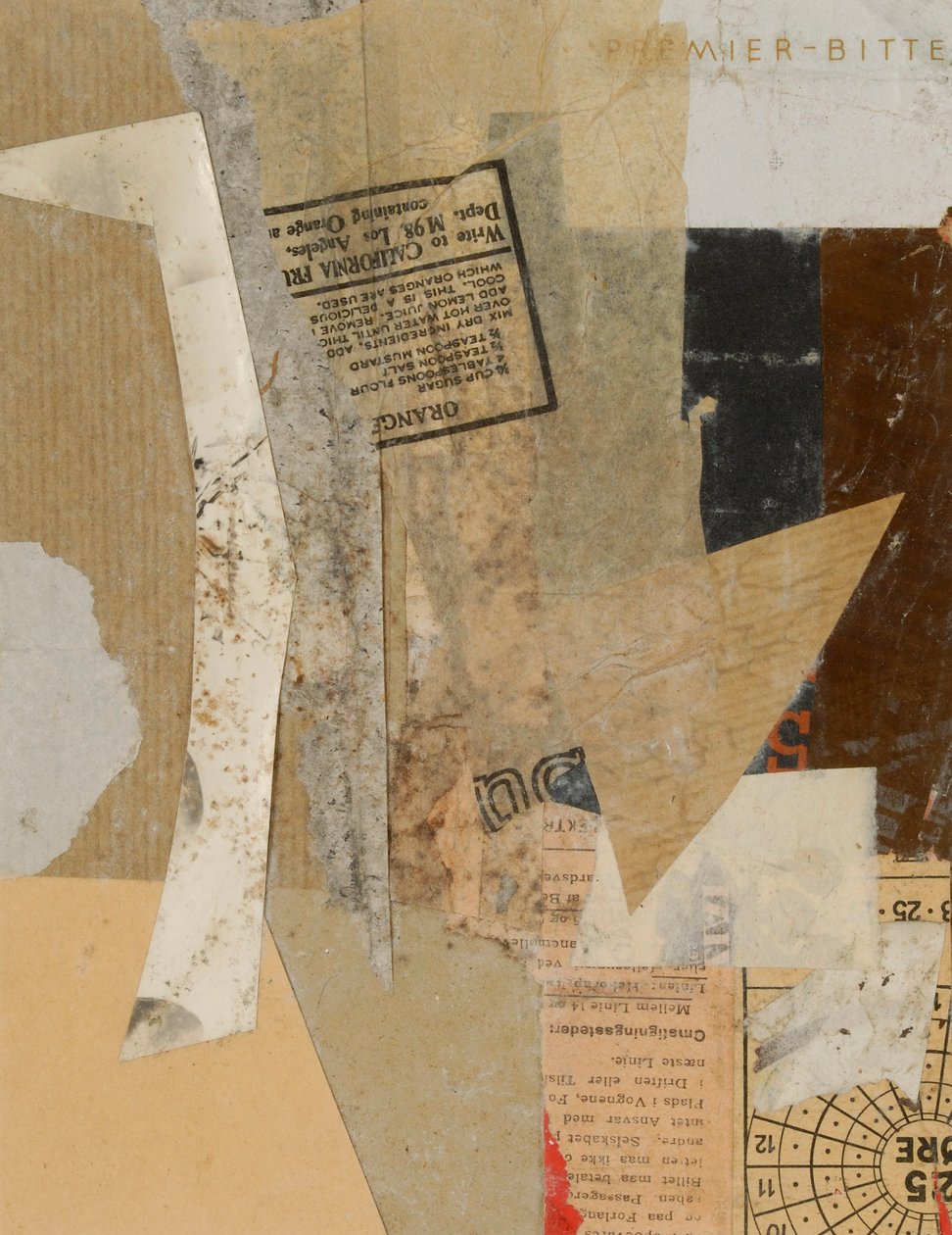 Prosím, 1946 od Kurt Schwitters