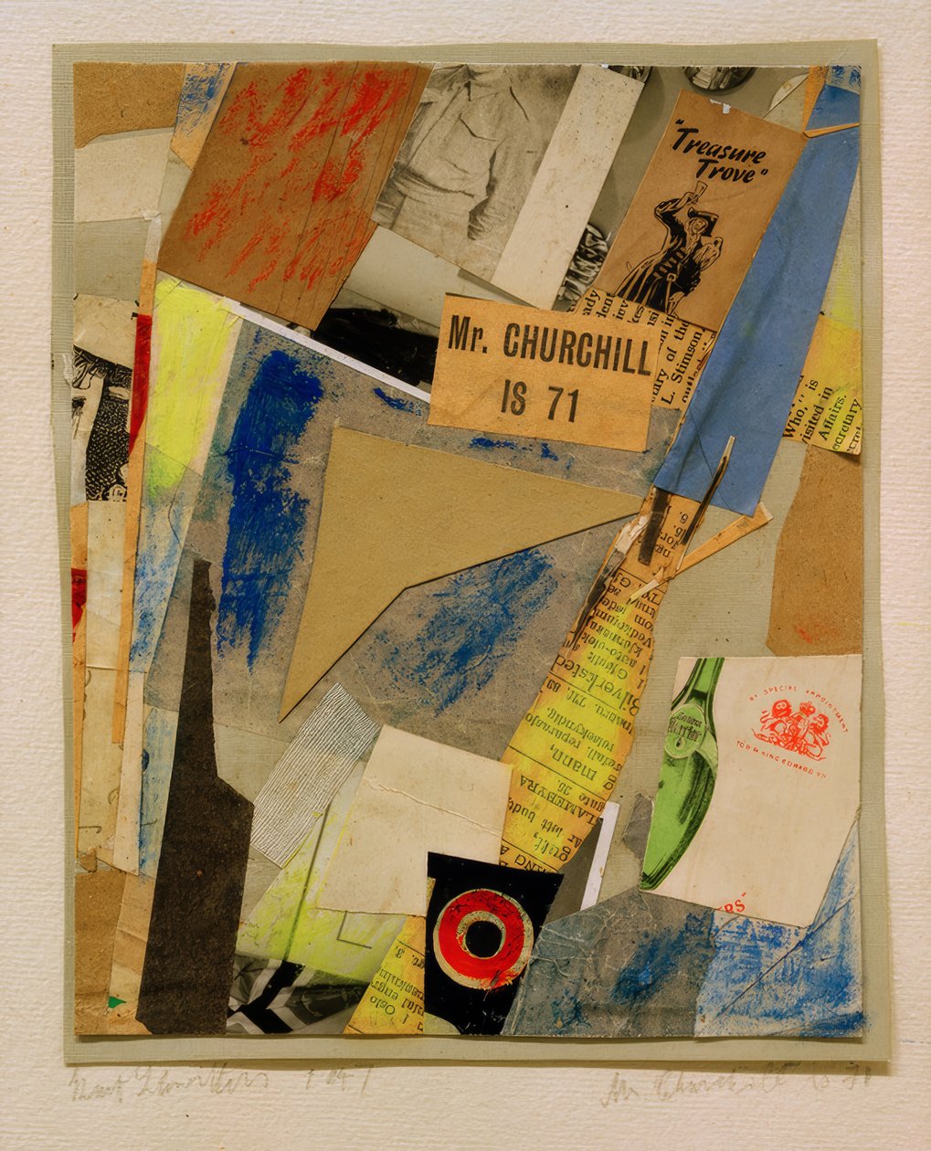 Panu Churchillovi je 71 let od Kurt Schwitters