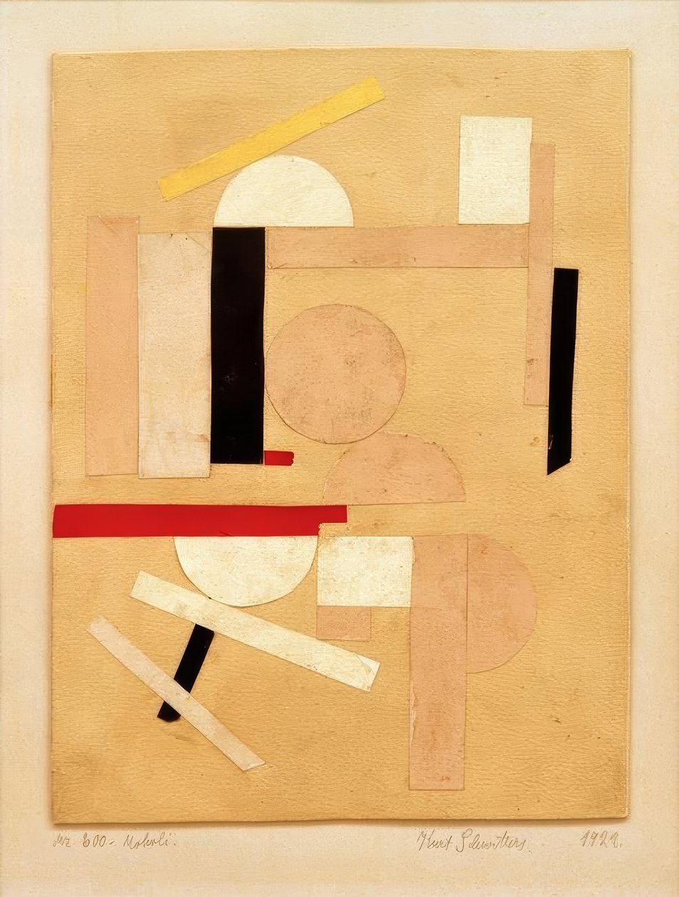 Mz. 600. Moholi. od Kurt Schwitters