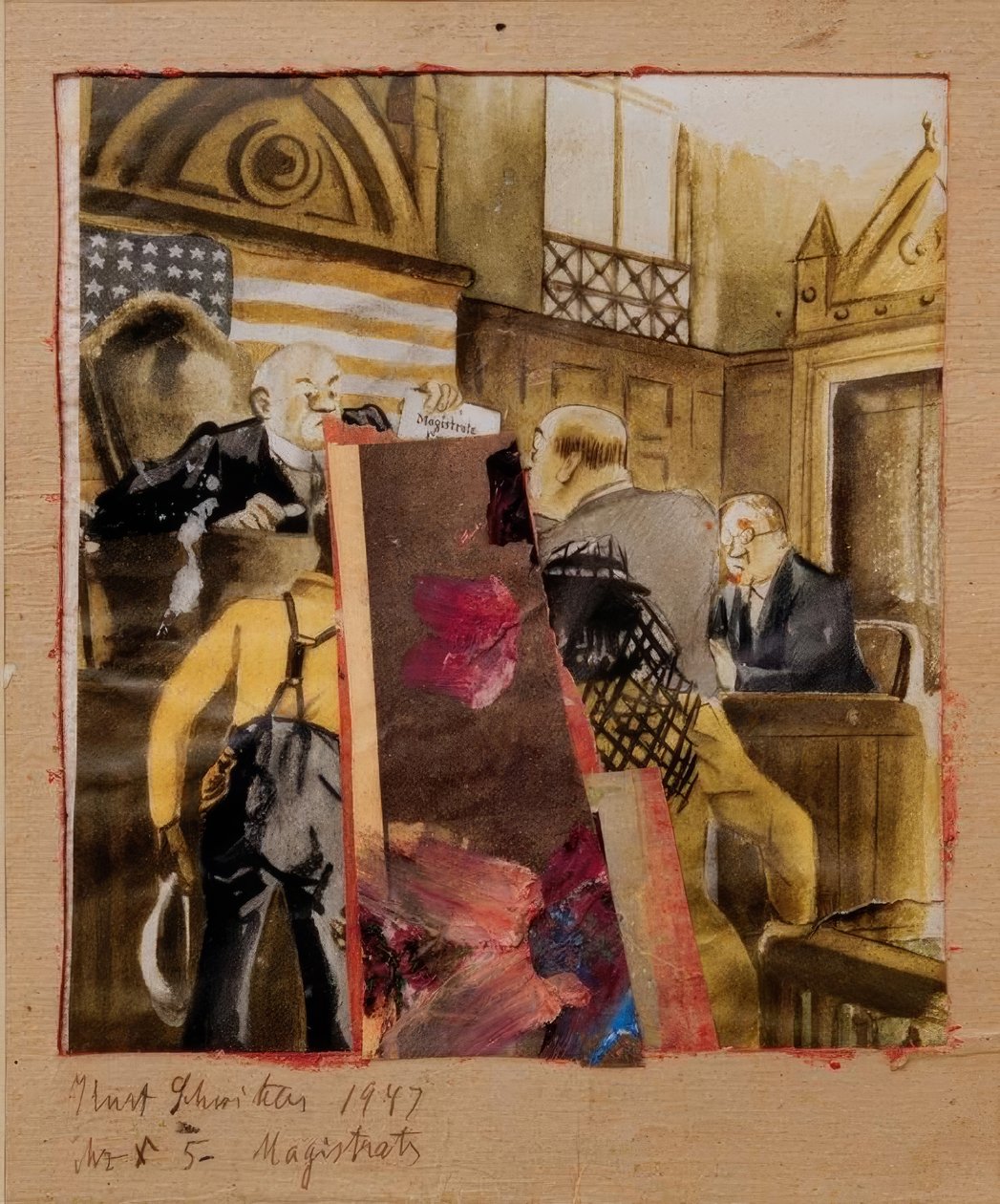 Mz X 5 Magistráti od Kurt Schwitters