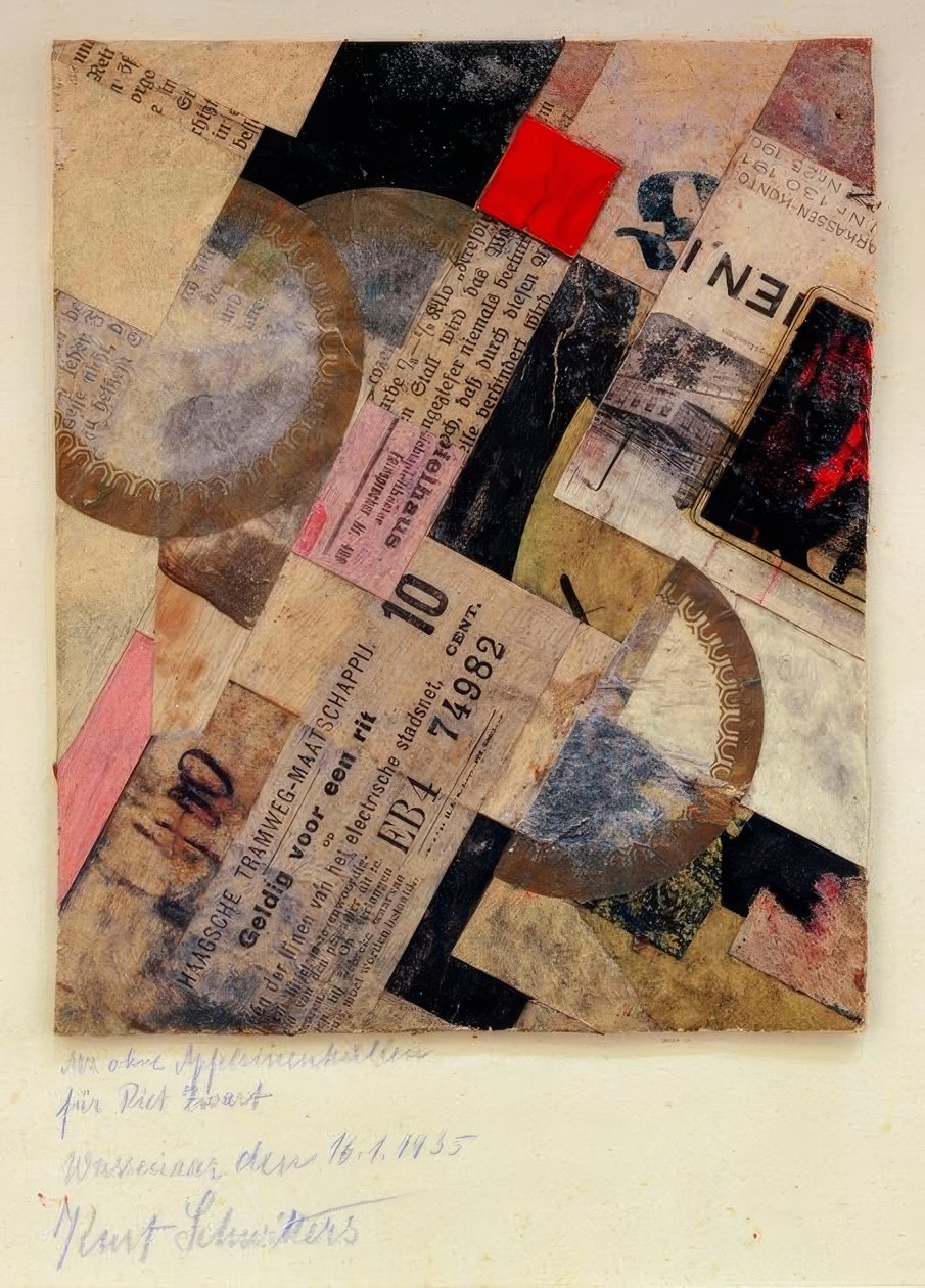 Mz bez pomerančových kůží od Kurt Schwitters
