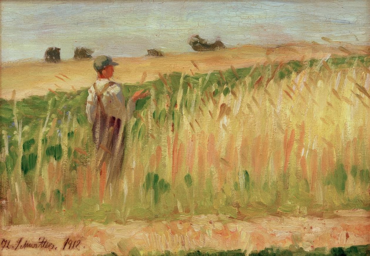 Bez názvu (farmář na pšeničném poli) od Kurt Schwitters
