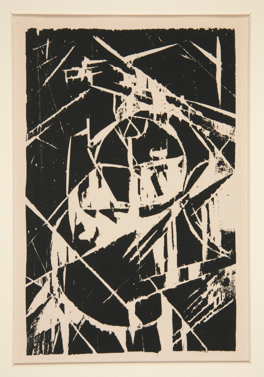 Deska XII z knihy Kestner od Kurt Schwitters