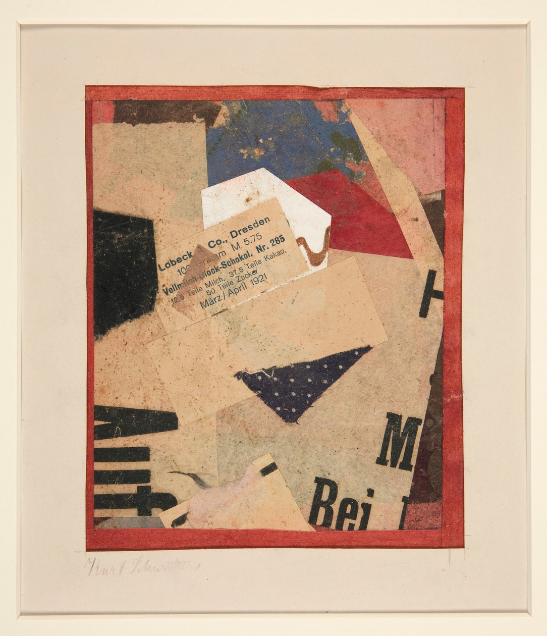 Bez názvu [Lobeck & Co., Drážďany] od Kurt Schwitters
