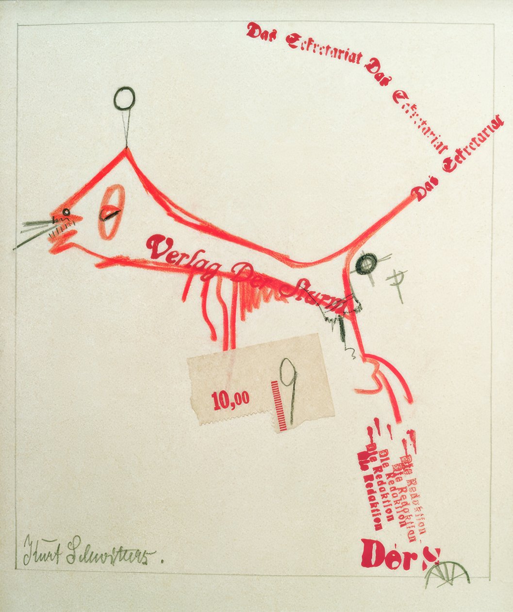 Nakladatelství Der Sturm od Kurt Schwitters
