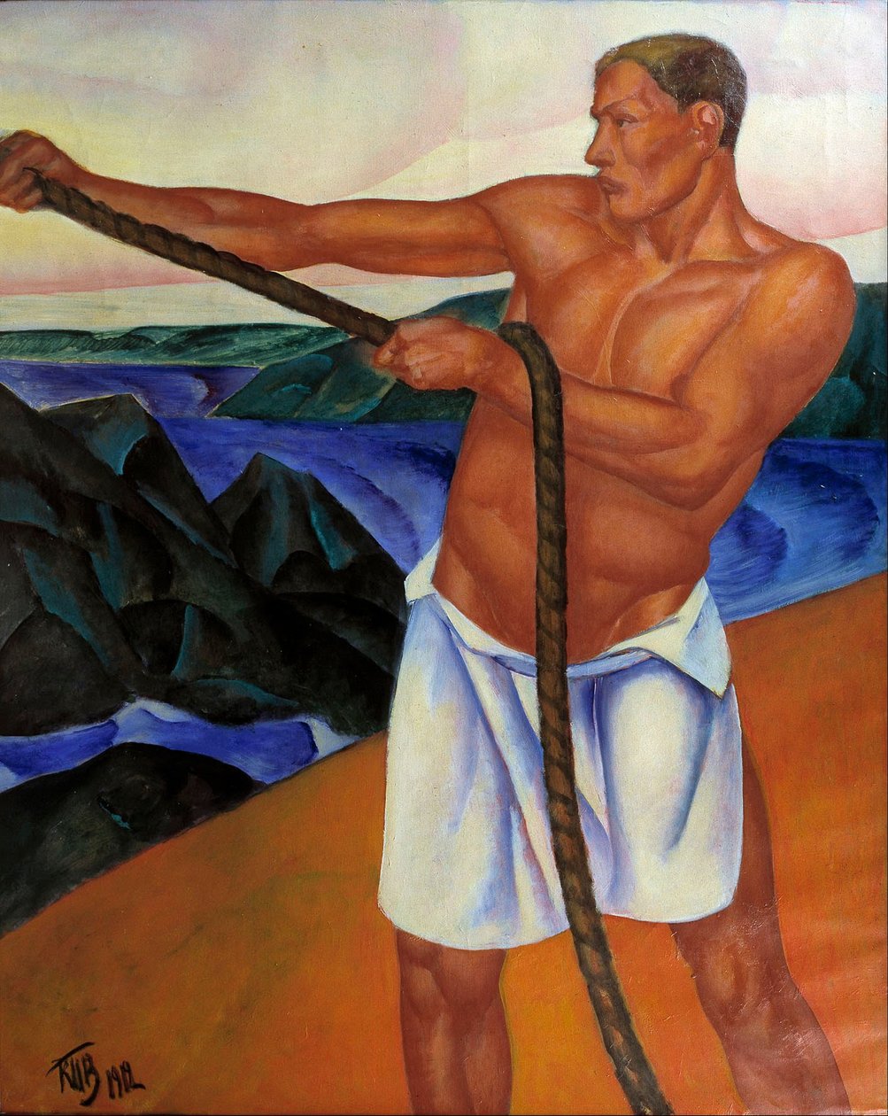Pracovník od Kuzma Petrov Vodkin