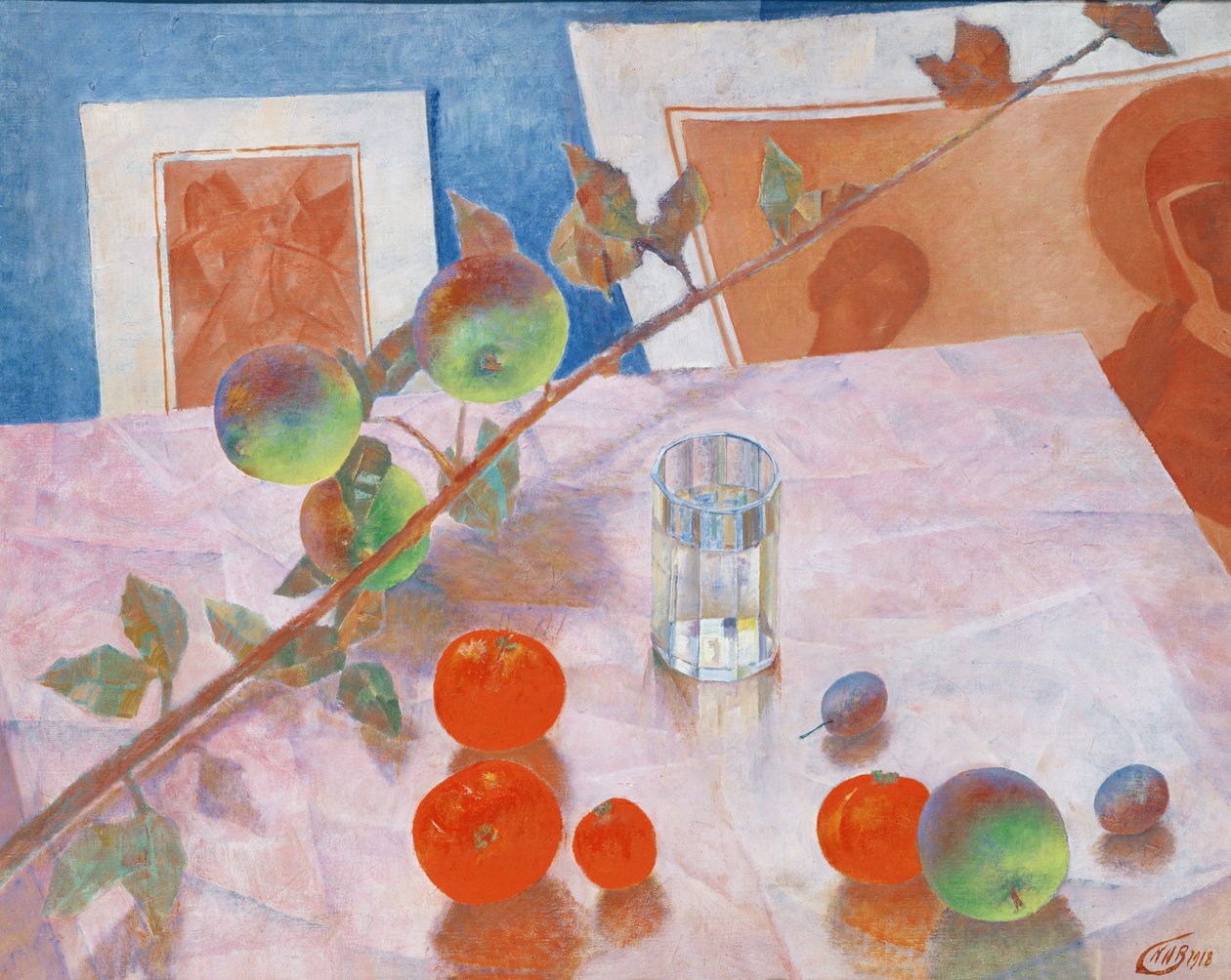 Zátiší, 1918 od Kuzma Sergeevich Petrov Vodkin