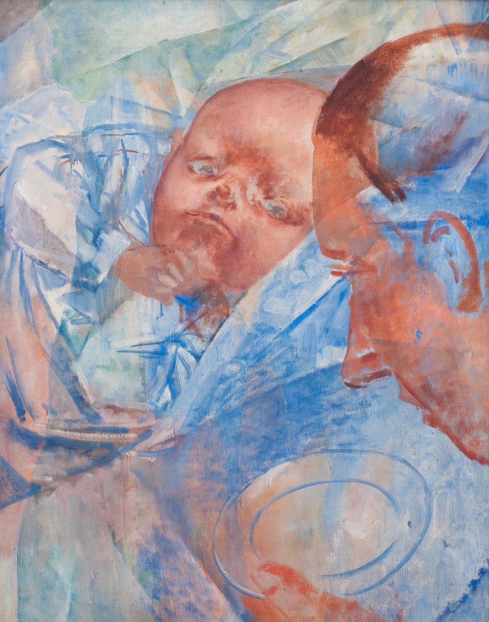 Matka a dítě, 1922 od Kuzma Sergeevich Petrov Vodkin