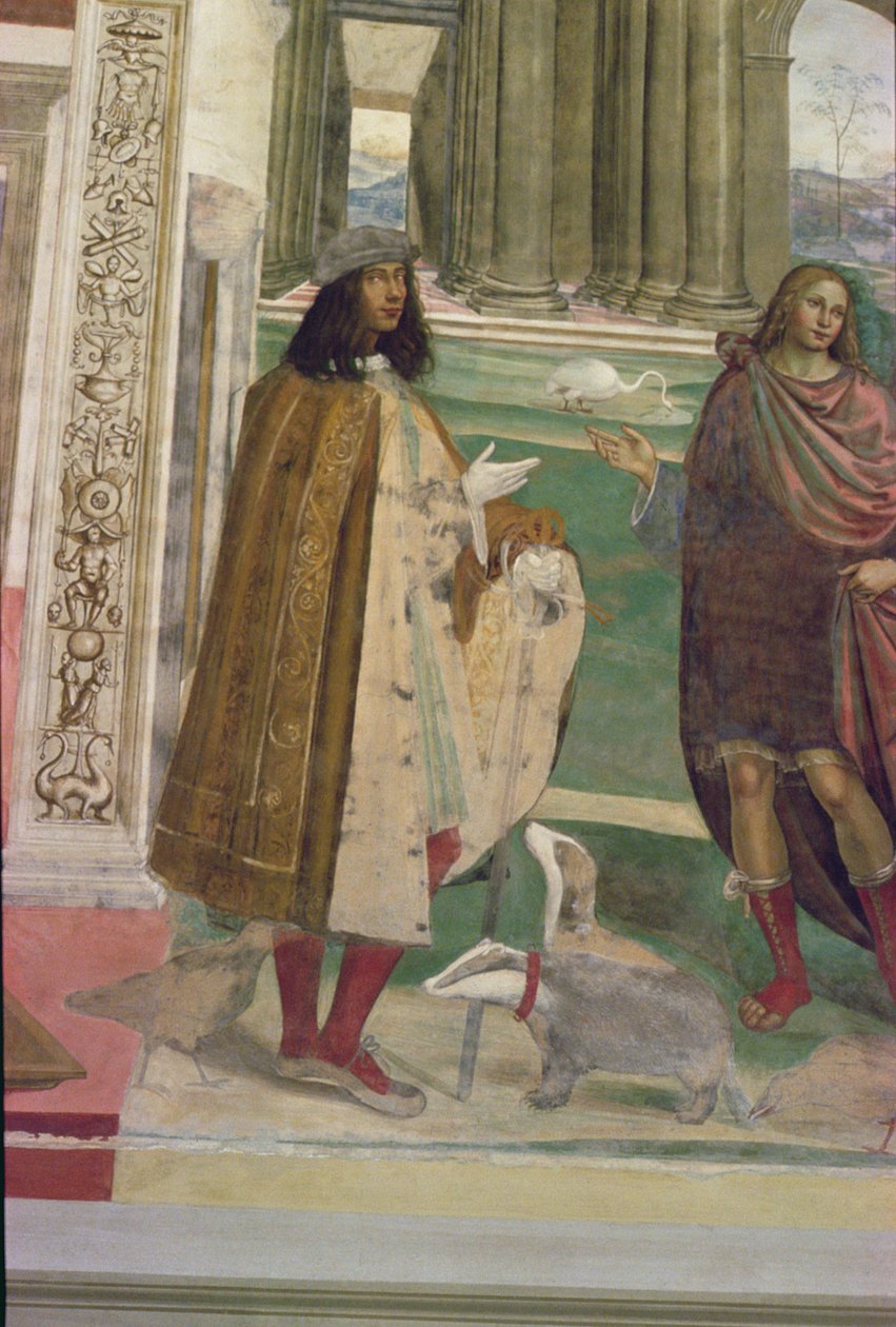 Život svatého Benedikta (detail) od L. and Sodoma, G. Signorelli