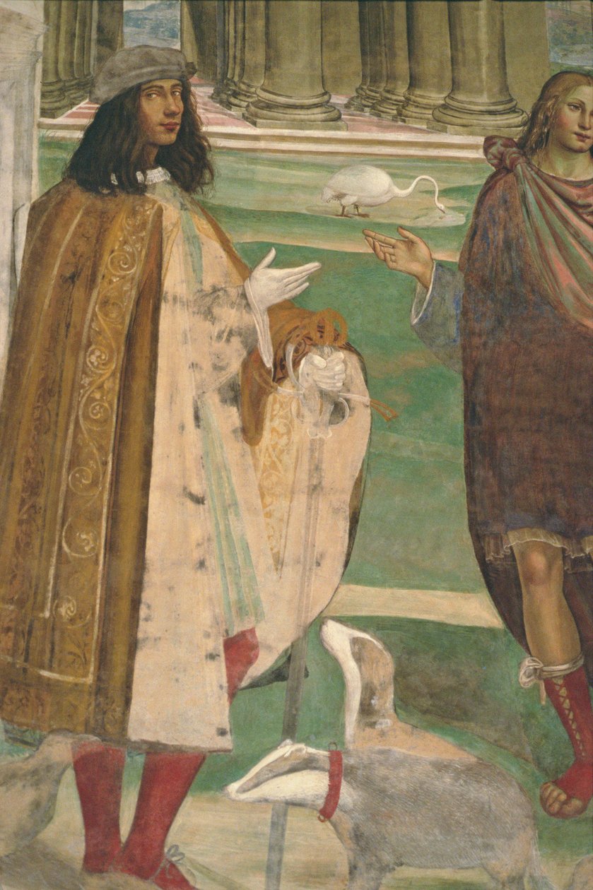 Život svatého Benedikta (detail) od L. and Sodoma, G. Signorelli