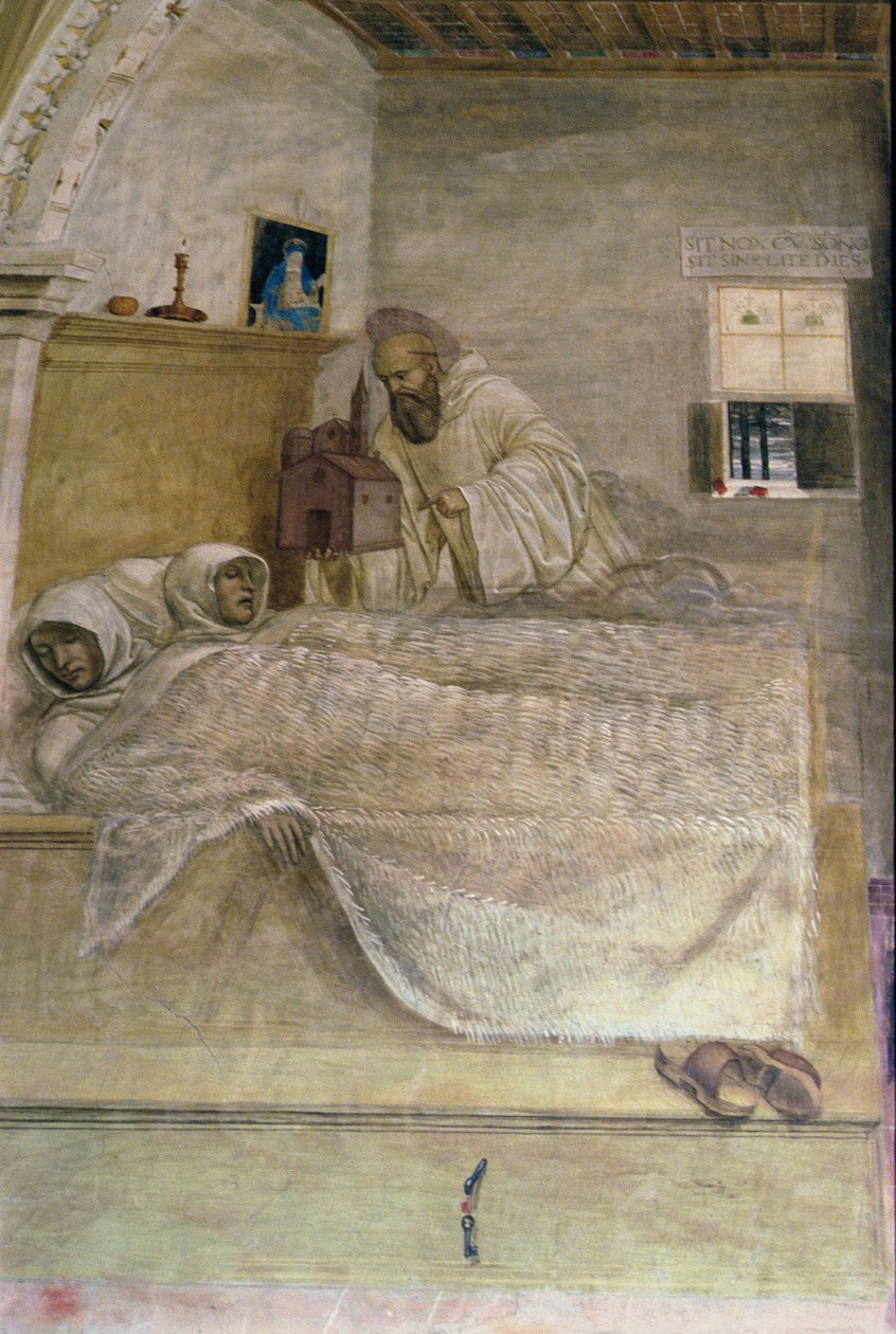 Život svatého Benedikta (detail) od L. and Sodoma, G. Signorelli