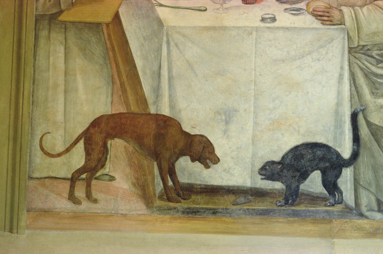 Život svatého Benedikta (detail) od L. and Sodoma, G. Signorelli