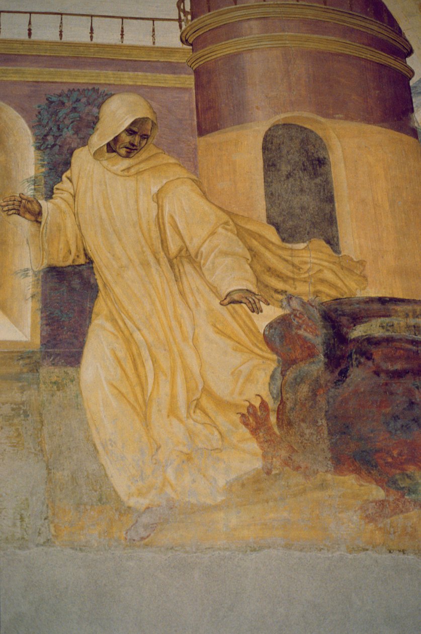Život svatého Benedikta (detail) od L. and Sodoma, G. Signorelli