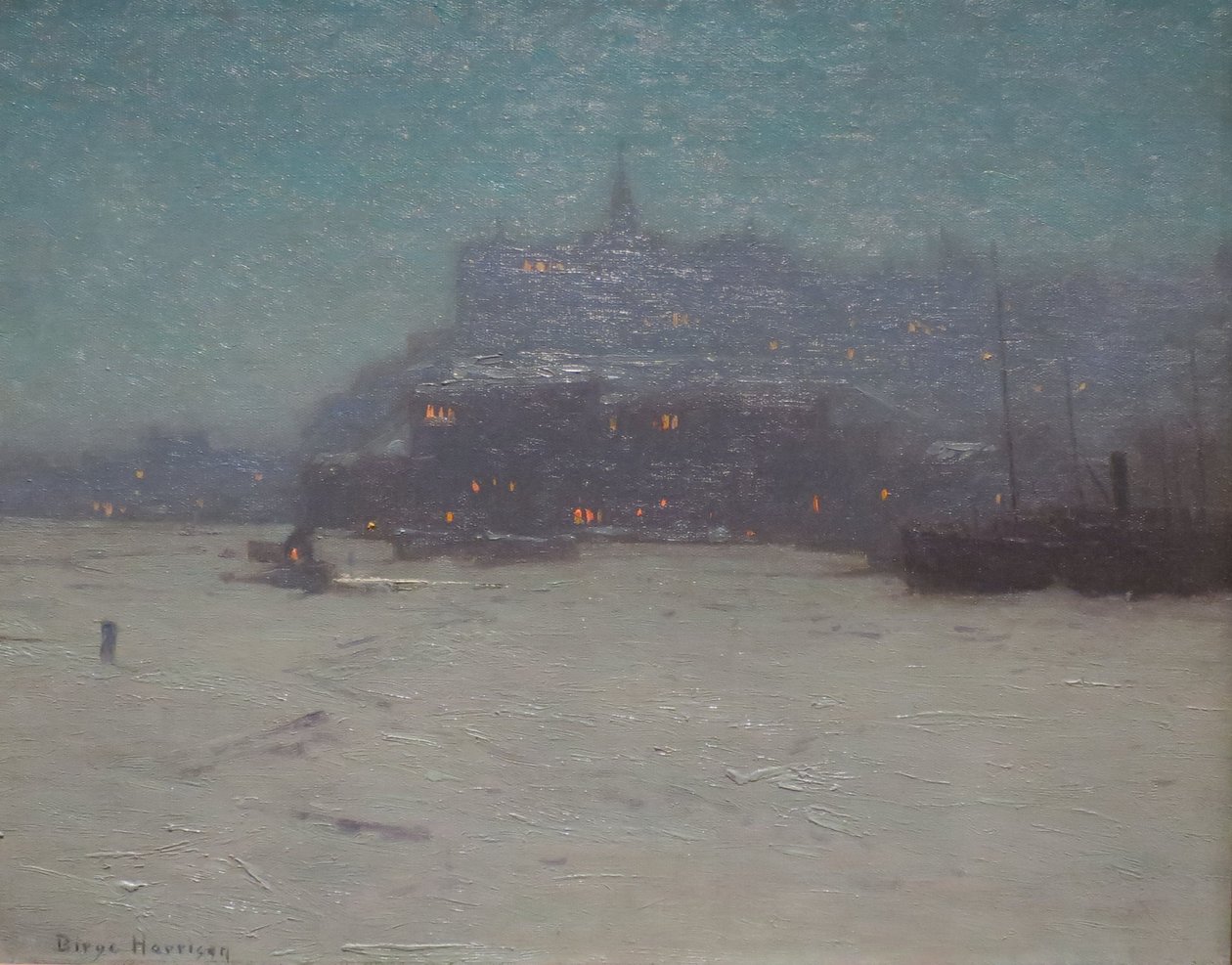 Quebec z přístavu, c. 1910, Vysoké muzeum.JPG od Lowell Birge Harrison