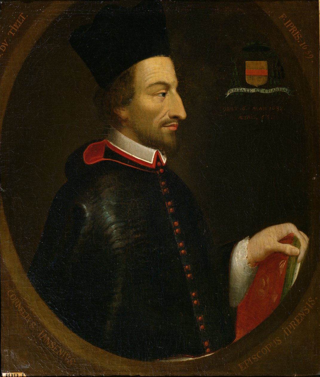 Cornelius Jansen (1585-1638) biskup z Ypres od L. Duthielt