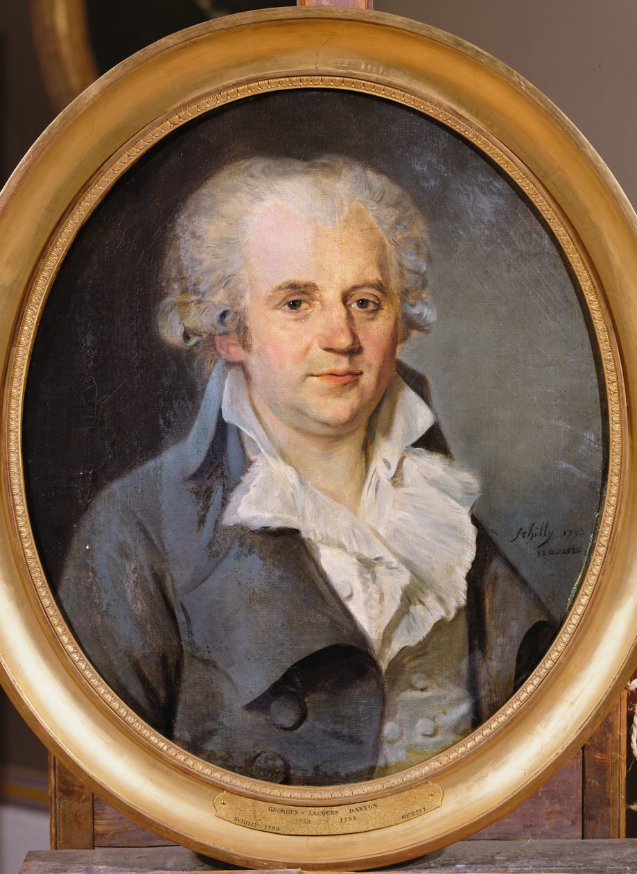 Georges-Jacques Danton, 1793 od L. L. Schilly