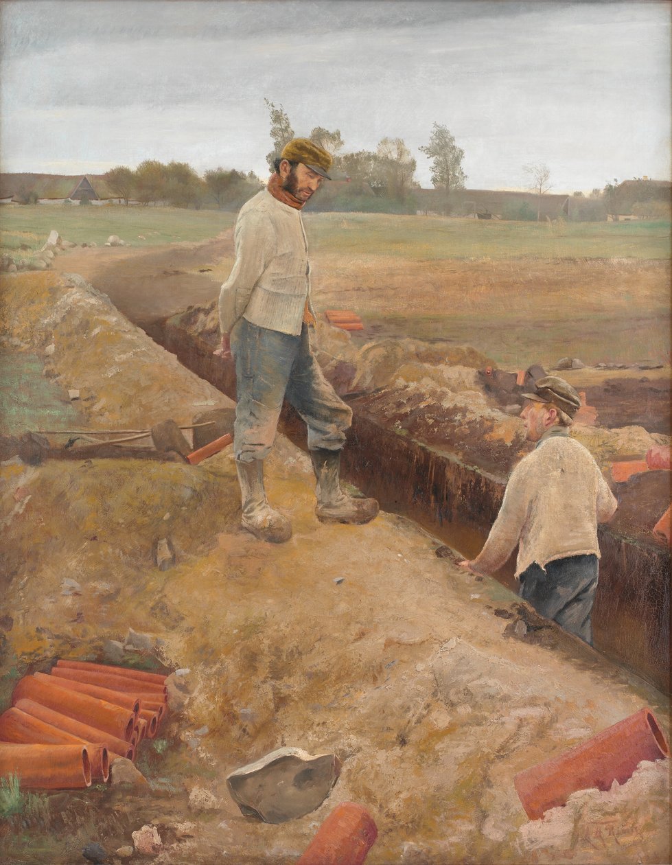 Odtokové bagry od Laurits Andersen Ring