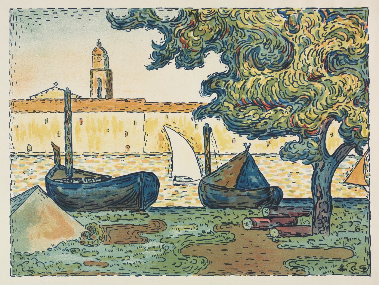 St. Tropez (Přístav St. Tropez) od L