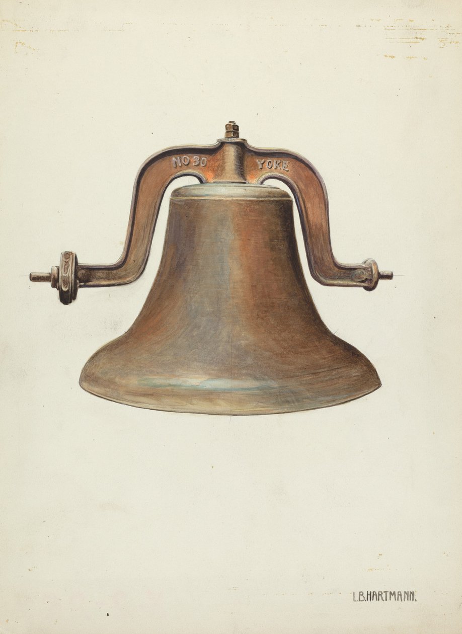 Kostelní zvon od L. B. Hartmann