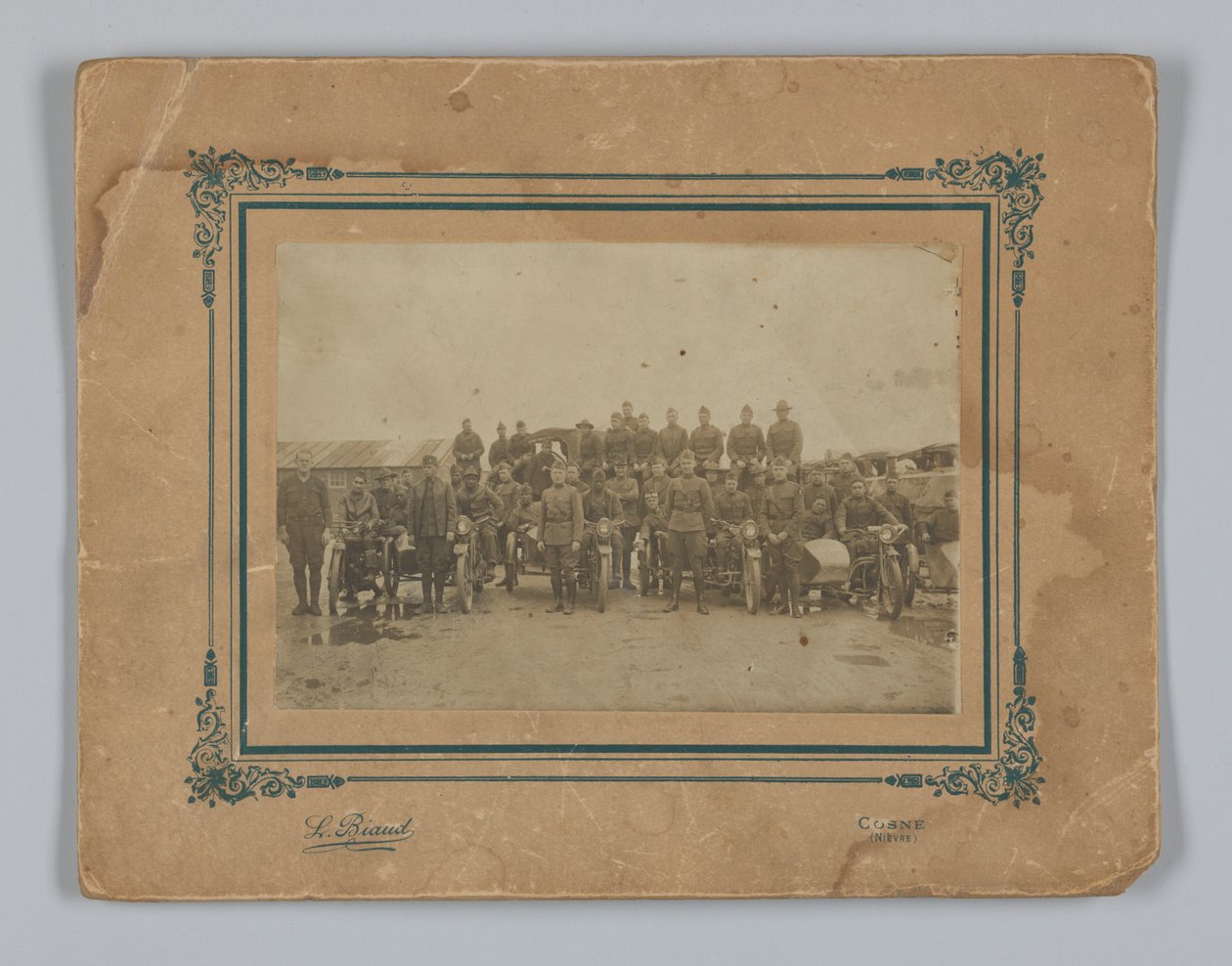 Fotografie integrovaných amerických expedičních sil ve Francii, 1917-1919. od L. Biaud
