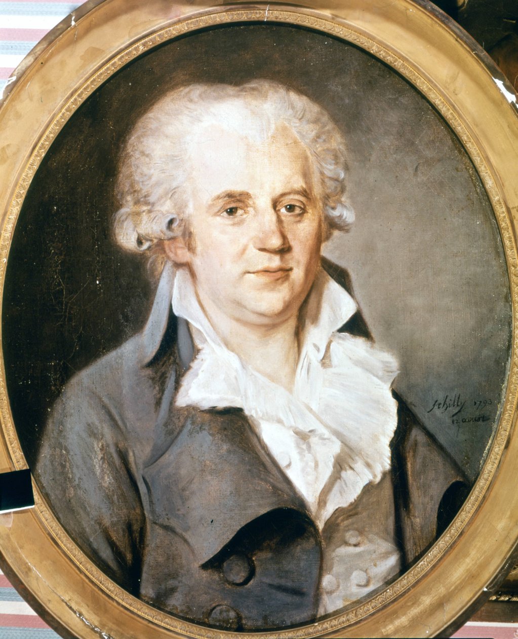 Georges Jacques Danton (1759 - 1794) od Schilly, dne 12.08.1793. od L. L. Schilly
