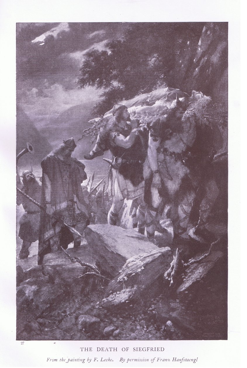 Smrt Siegfrieda od L. Leeke