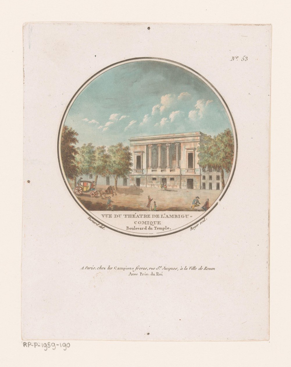 Pohled na Théâtre de l
