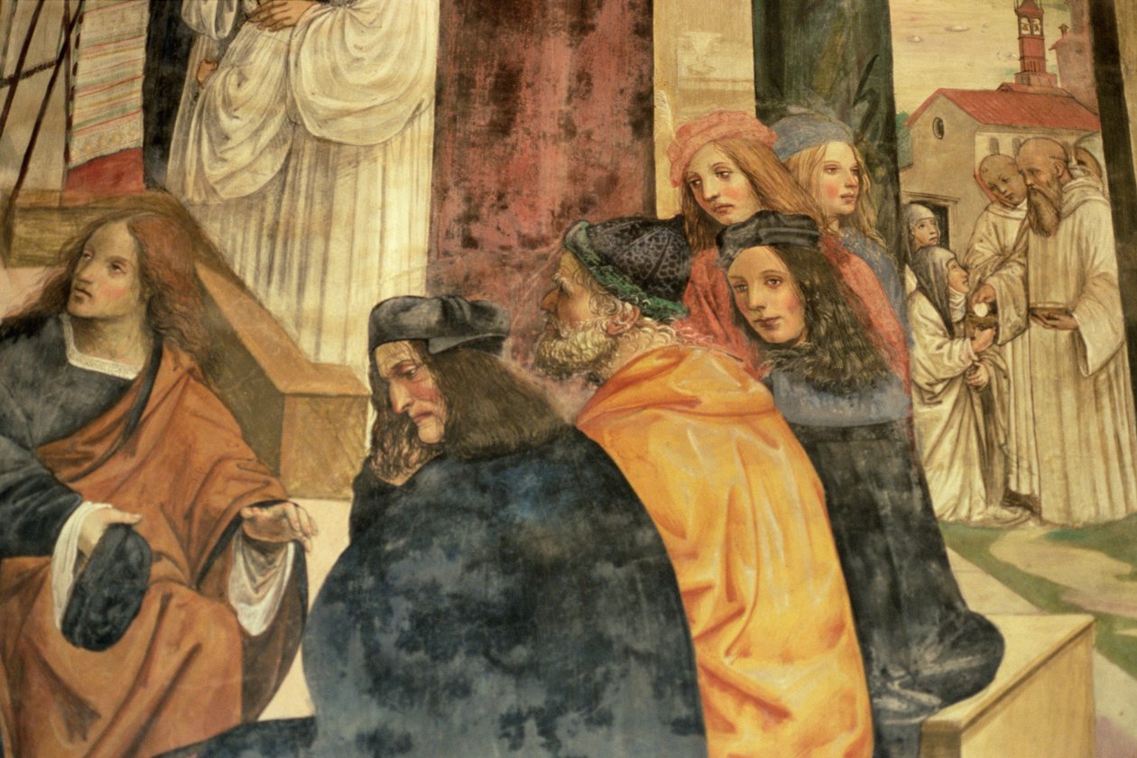 Život svatého Benedikta (detail) od L. and Sodoma, G. Signorelli