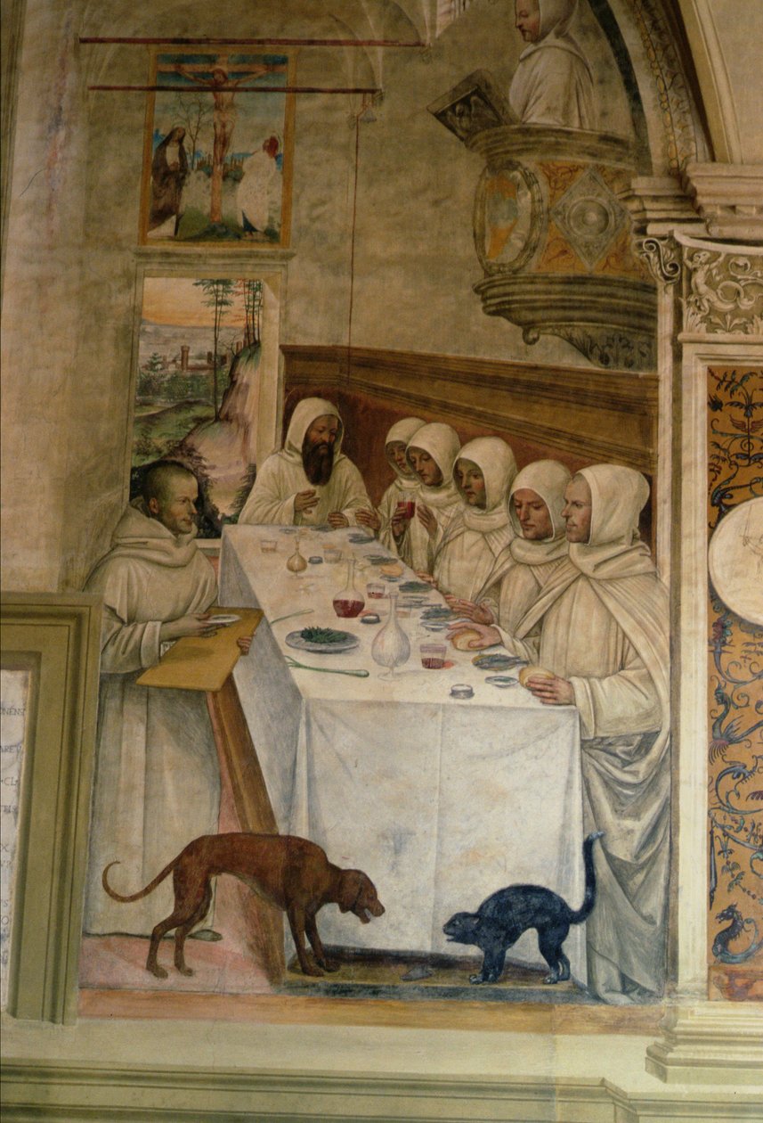 Život svatého Benedikta (detail) od L. and Sodoma, G. Signorelli