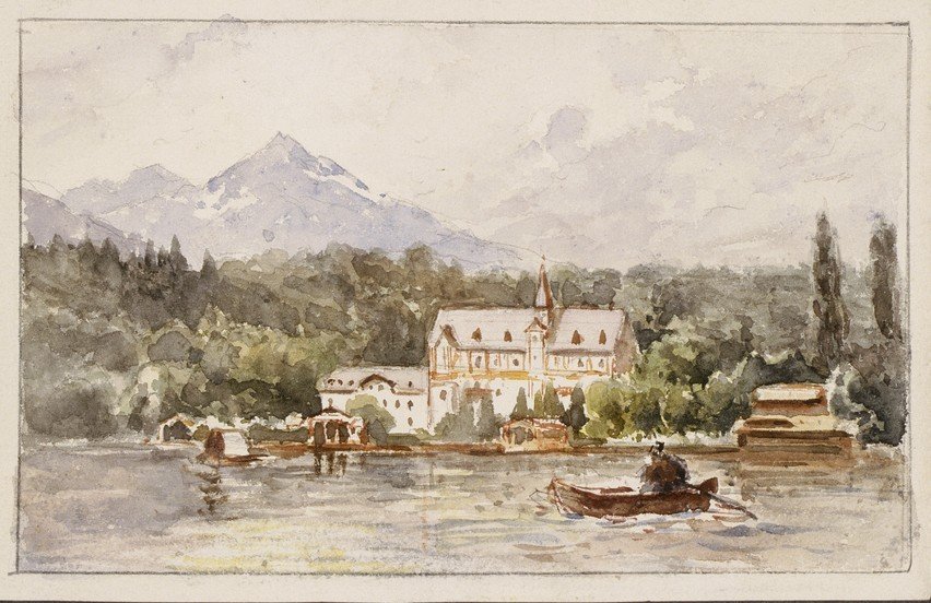 Bled-hotel Mallnern od Ladislav Benesch