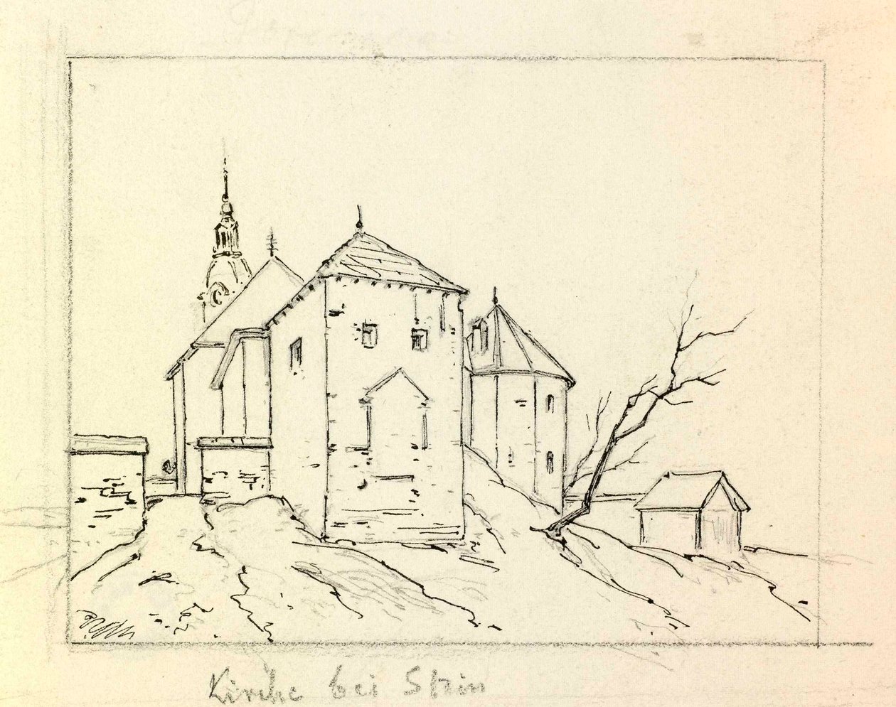 Kostel sv. Jakuba staršího v Kamnikunu od Ladislav Benesch