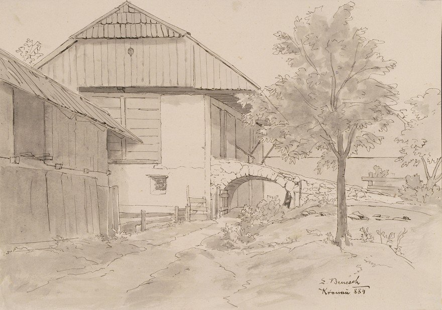 Hospodářská budova Kranjska gora od Ladislav Benesch