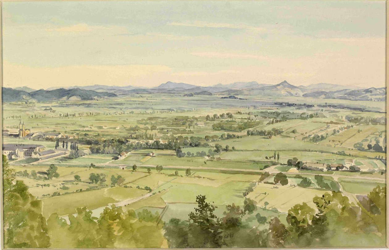 Ljubljana Marshes with Roznikan od Ladislav Benesch