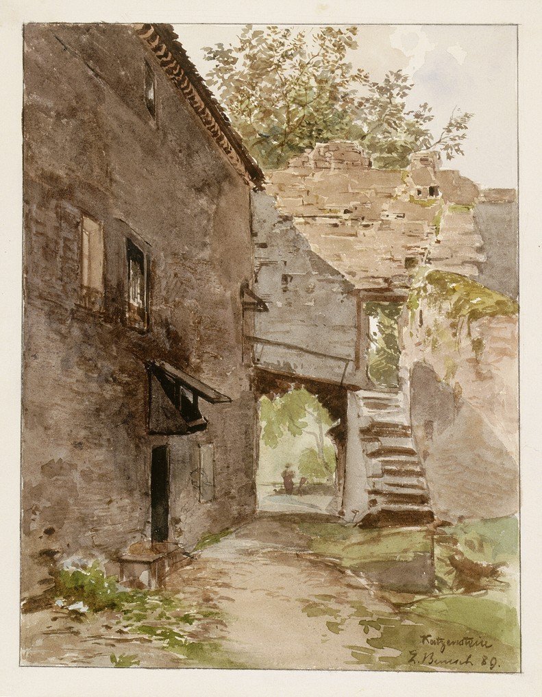 Motiv od Begunjna od Ladislav Benesch