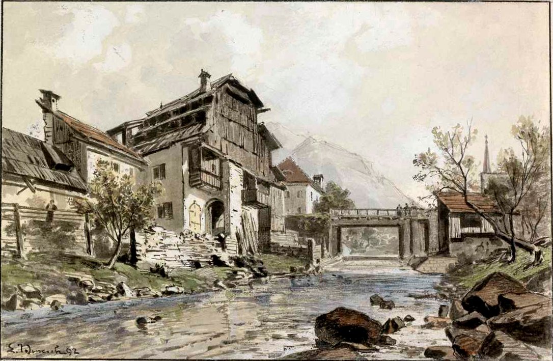 Motiv z Trzicanu od Ladislav Benesch