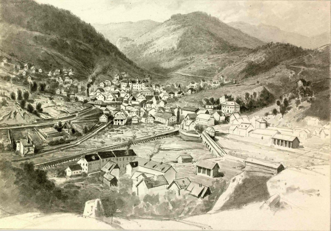 Pohled na Idrijon od Ladislav Benesch
