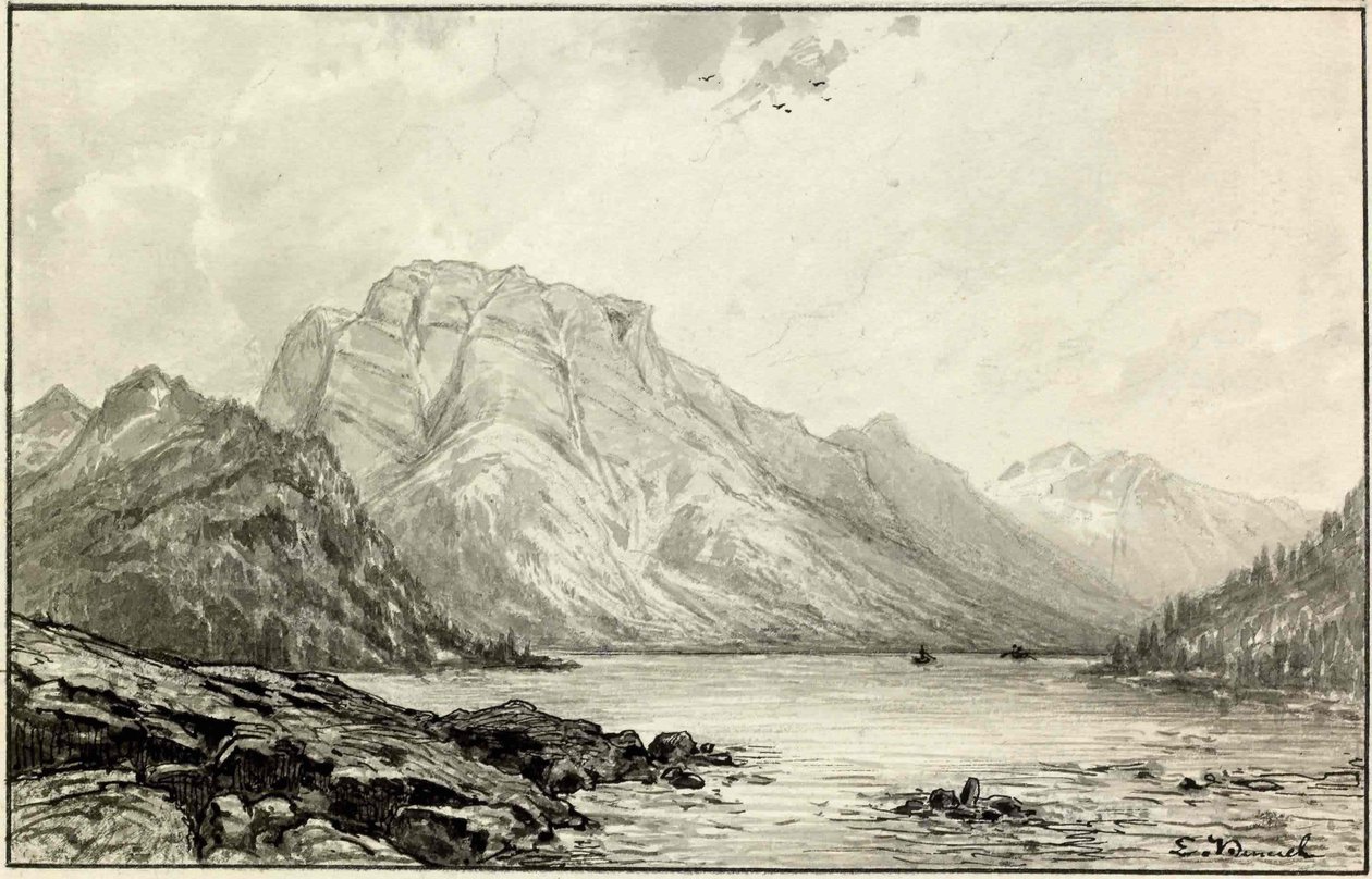 Rabeljské jezero od Ladislav Benesch