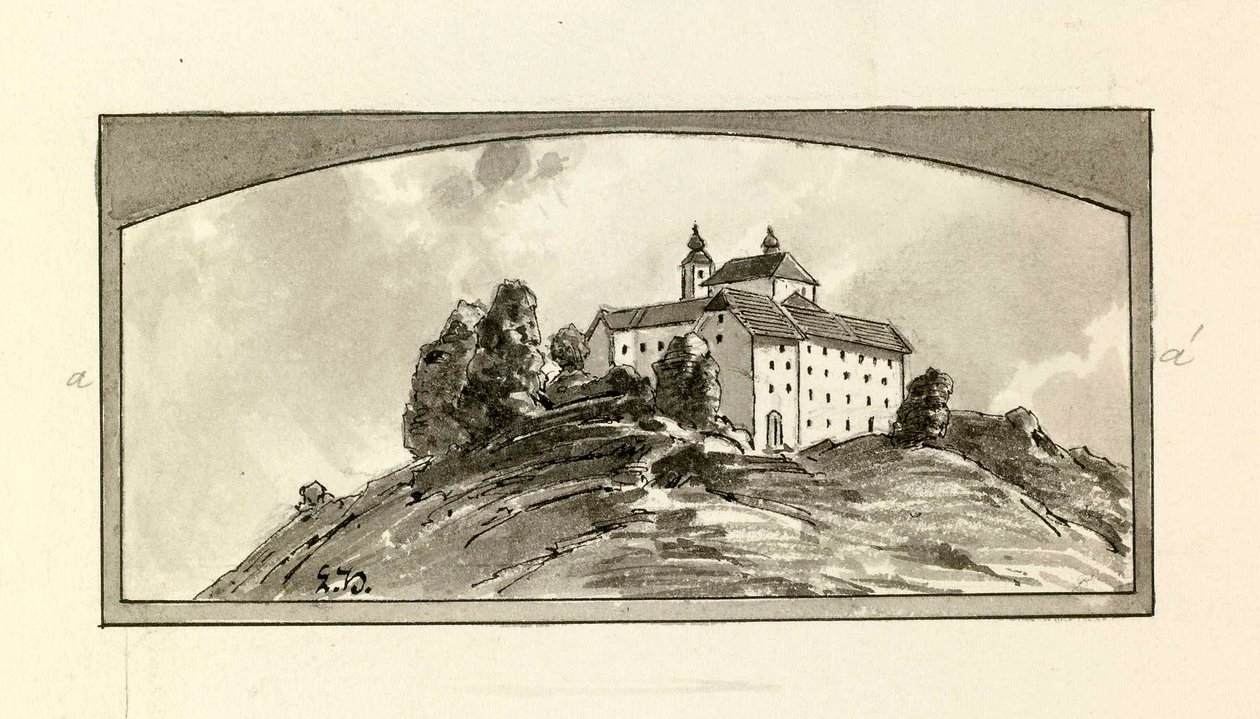 Sv. Jost poblíž Kranje od Ladislav Benesch