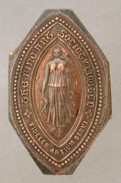 Společnost Fine Art Society (bronzová) od Lady  Butler