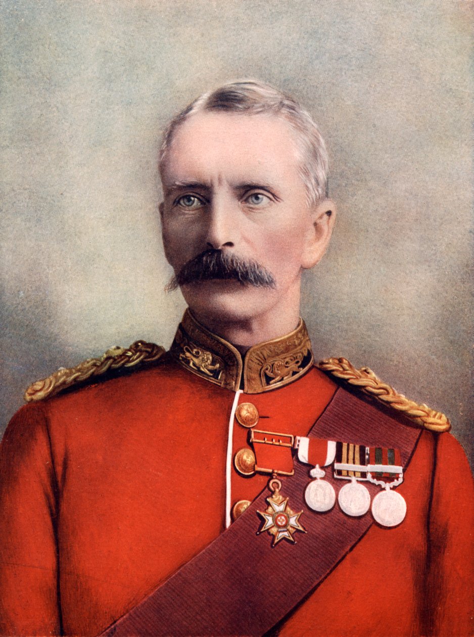 Generálmajor Sir ERP Woodgate, britský voják, c1900 1902. od Lafayette