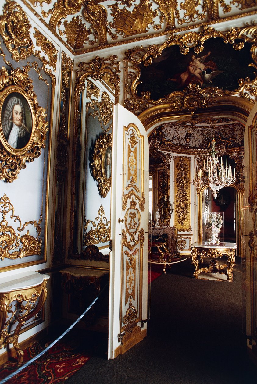 Interiér paláce Linderhof Ludwig II od Amadeo (after) Modigliani