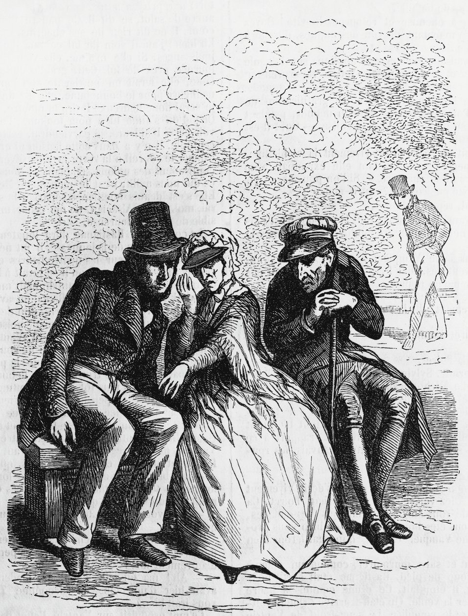 Ilustrace pro otce Goriota, román Honore de Balzaca (1799-1850) z vícesvazkové sbírky s názvem Lidská komedie, rytina Laisne od Laisne Laisne
