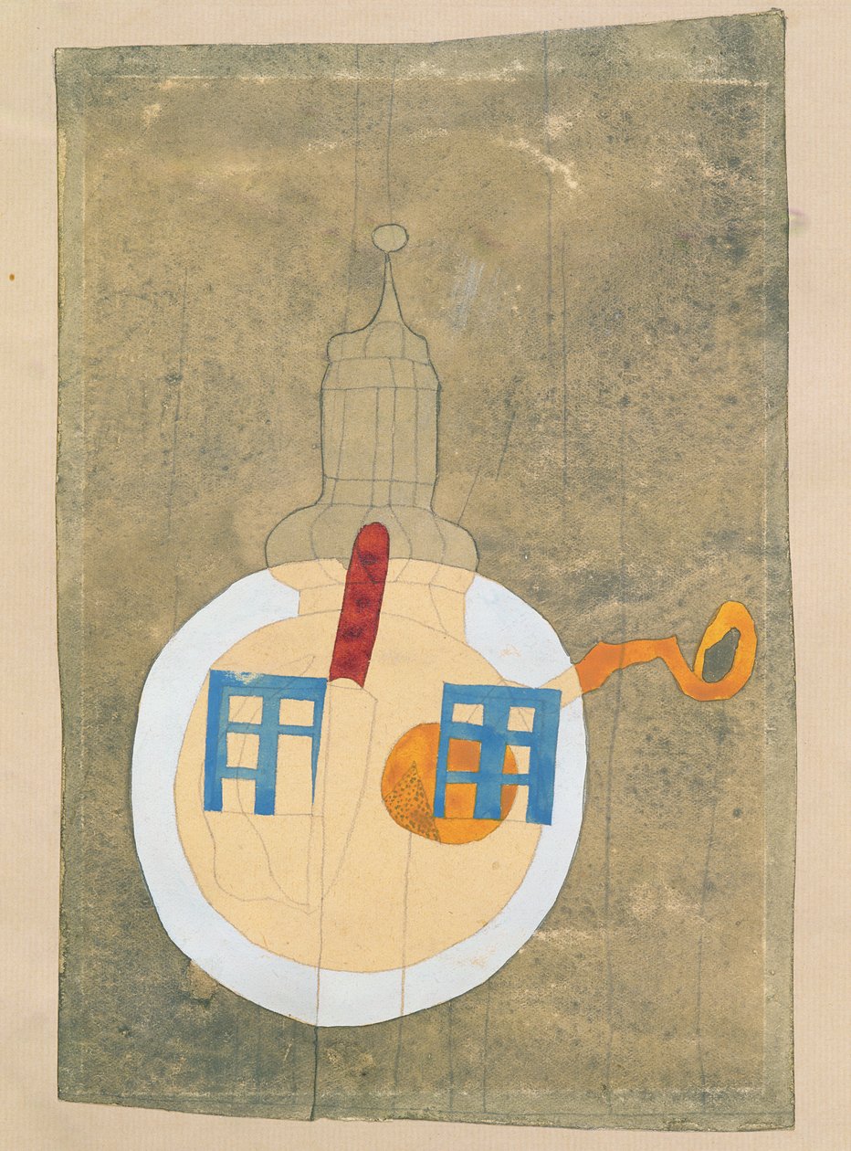 Kostelní věž, 1936 od Lajos Vajda