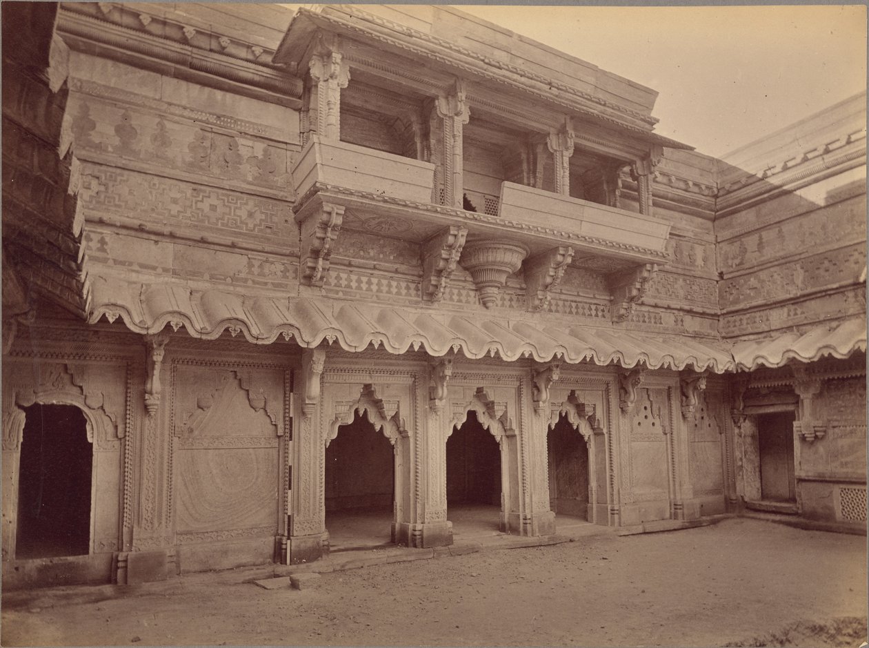 Interiér Man Mandiru, Gwalior od Lala Deen Dayal