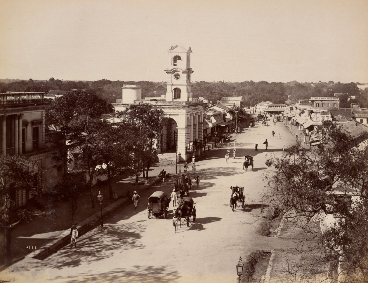 James Street, Secunderabad od Lala Deen Dayal