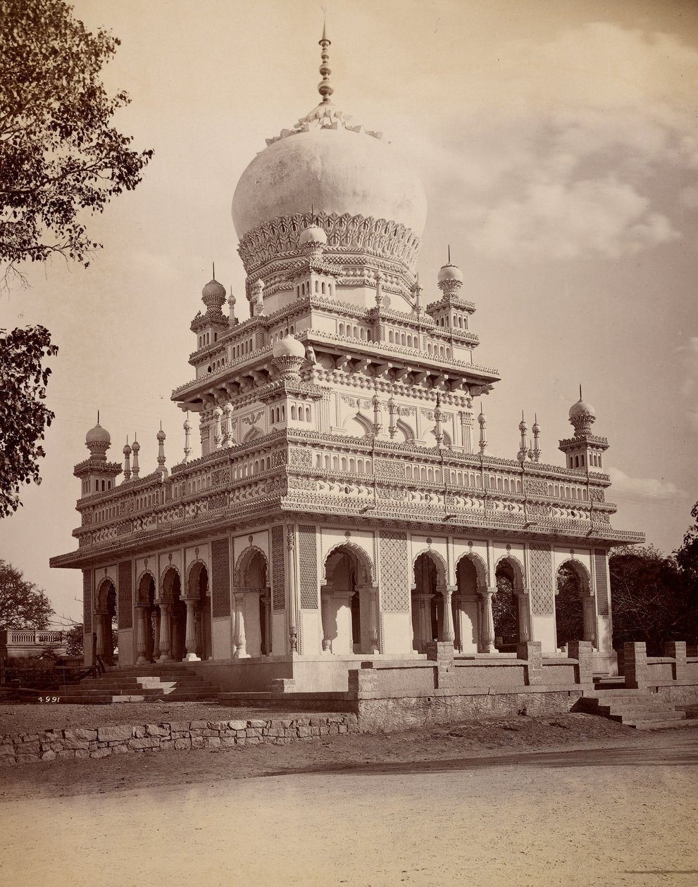 Hrobka v Secunderabadu od Lala Deen Dayal