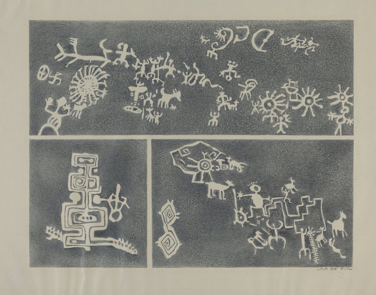 Petroglyfy od Lala Eve Rivol