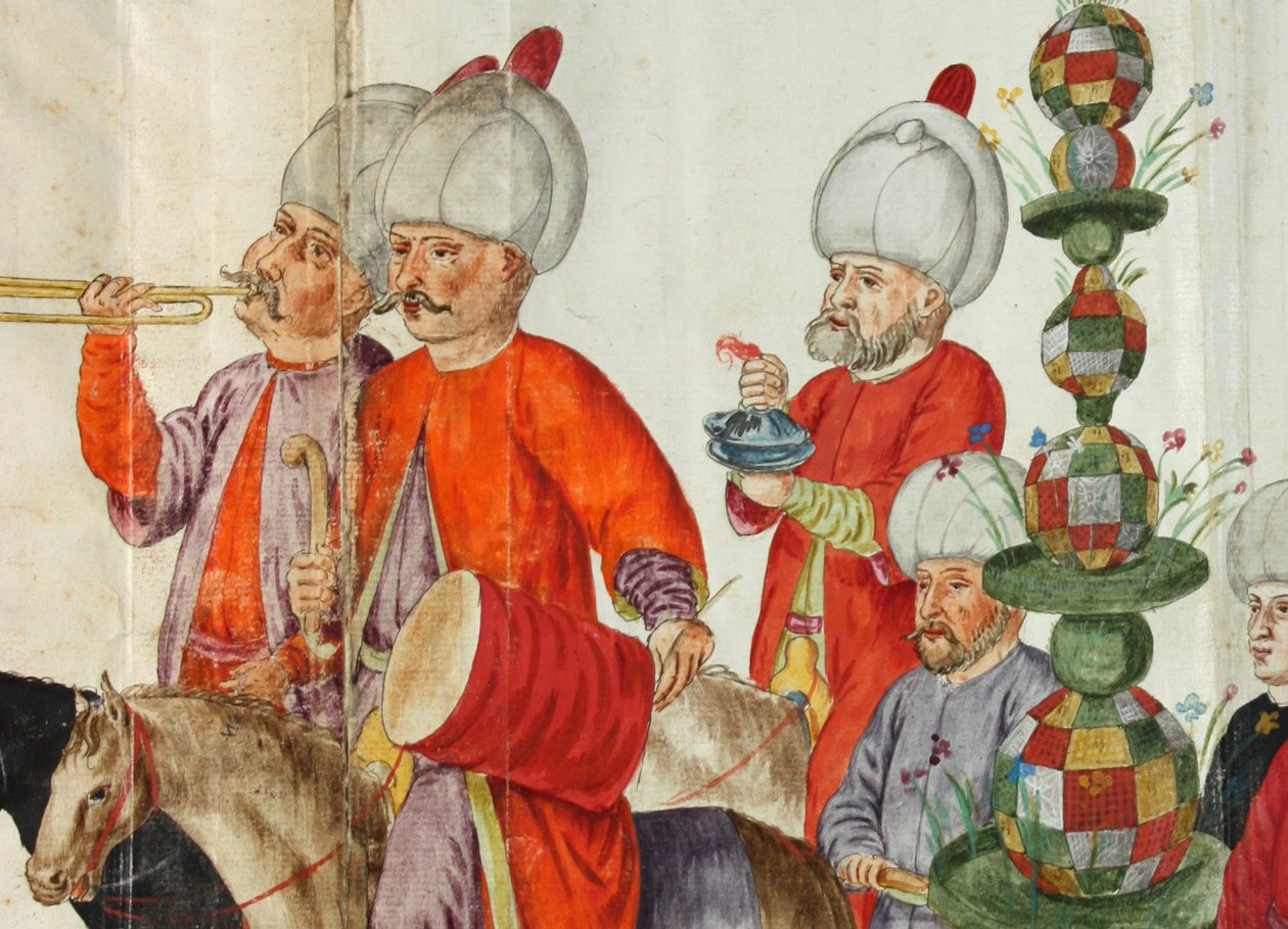 Ilustrace od Lamberta de Vos Kostumbuch z roku 1574, nyní ve Státní a univerzitní knihovně Brémy od Lambert de Vos de Vos