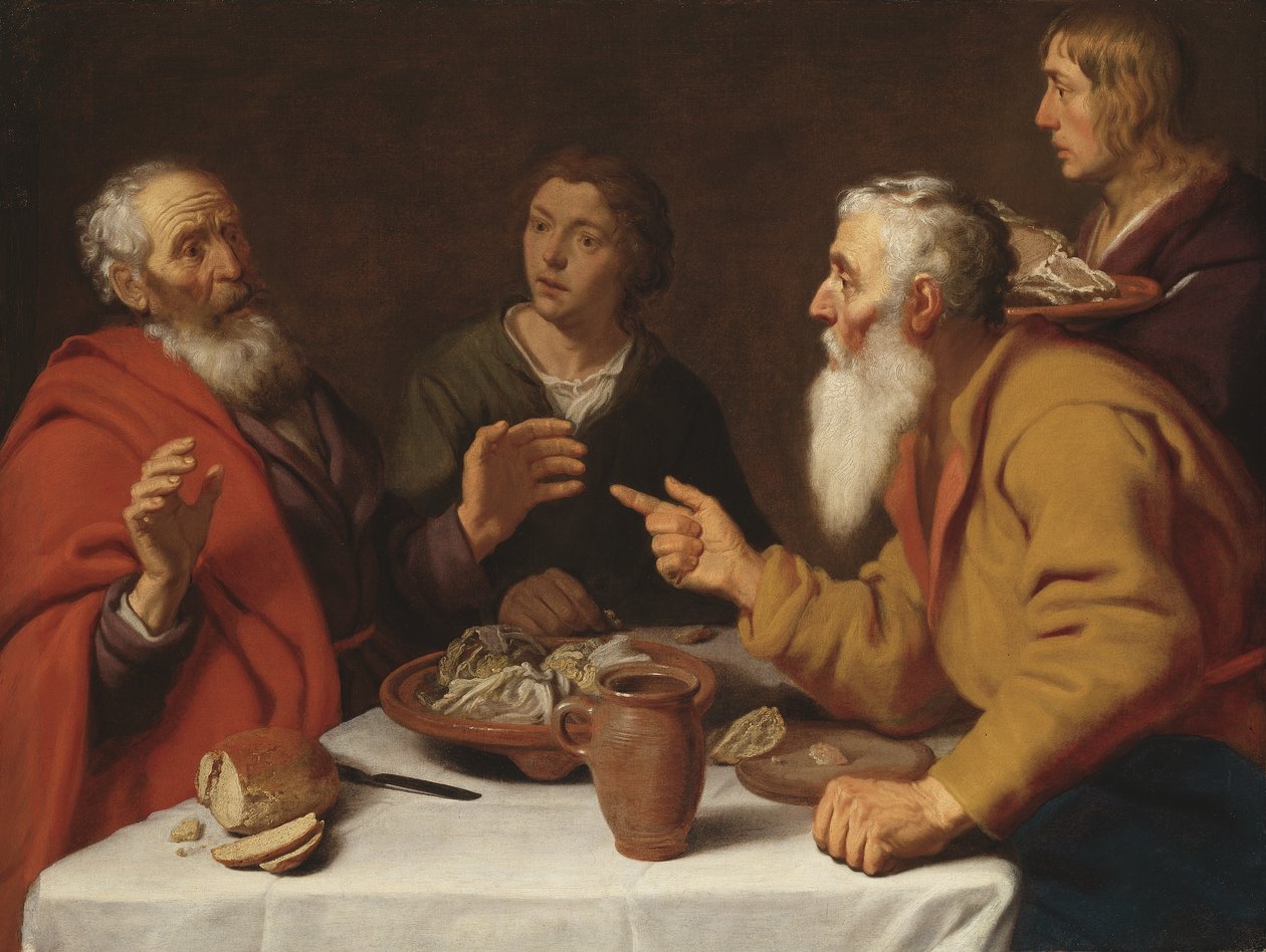 Neposlušný prorok, 1620-9 od Lambert Jacobsz.